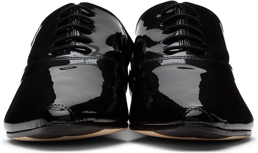 Repetto Black Patent Roy Oxfords - Picture 2