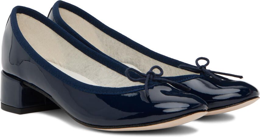 Repetto Black Patent Camille Ballerina Heels - Picture 3