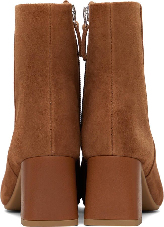 Repetto Tan Phoebe Boots - Picture 3