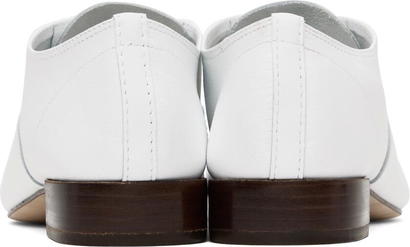 Repetto White Zizi Oxfords