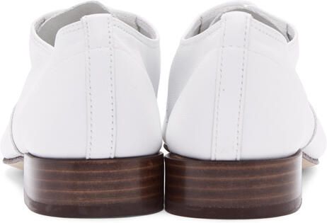 Repetto White Zizi Oxfords - Picture 4