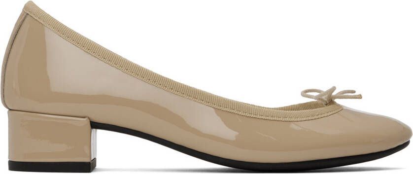 Repetto Tan Camille Heels - Picture 5