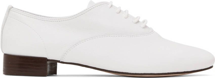 Repetto White Zizi Oxfords - Picture 5