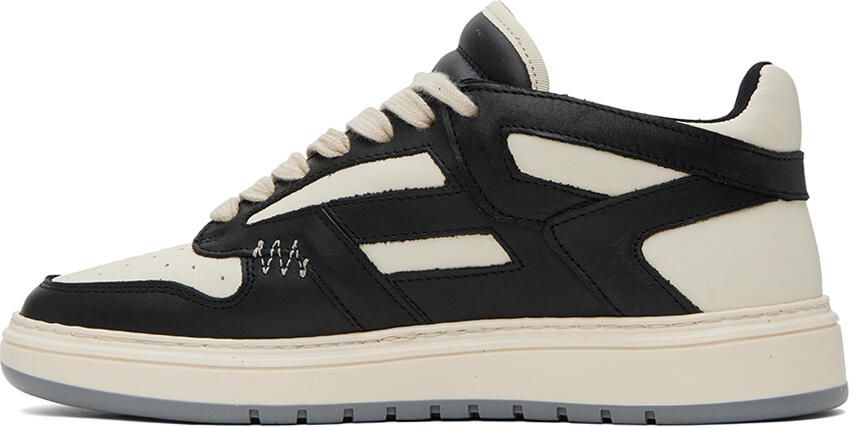 Represent Black & Off-White Reptor Low Sneakers - Picture 3