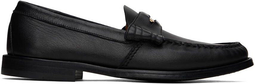 Rhude Black Penny Loafers - Picture 5
