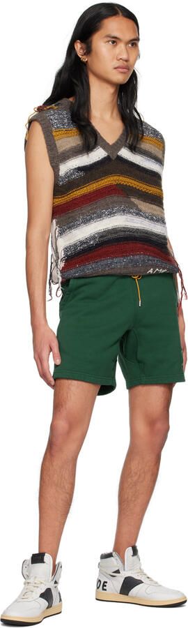 Rhude Black & White Rhecess Hi Sneakers - Picture 4