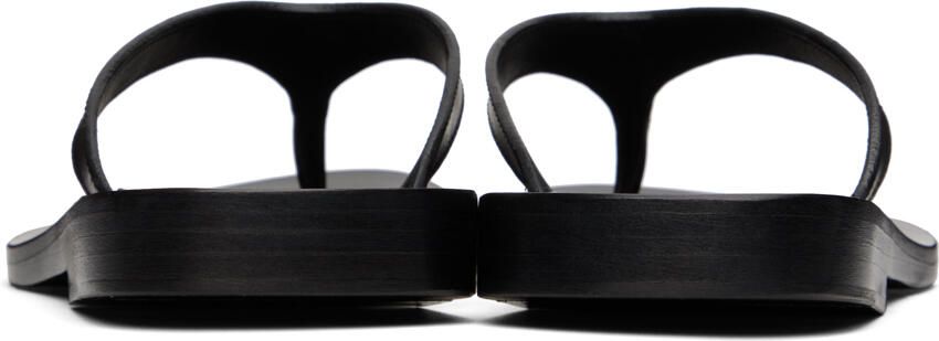 Rhude Black Beach Sandal