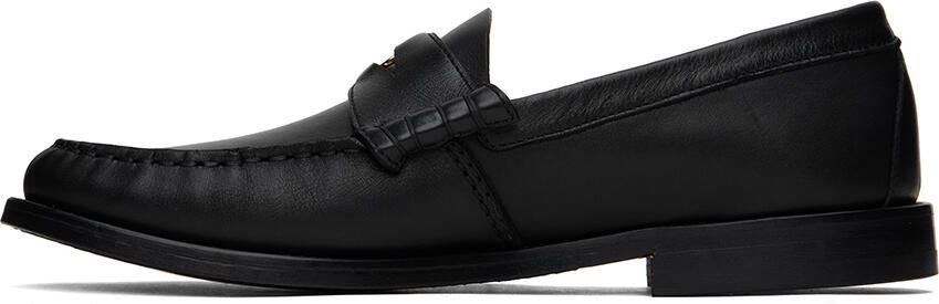 Rhude Black Penny Loafers - Picture 4