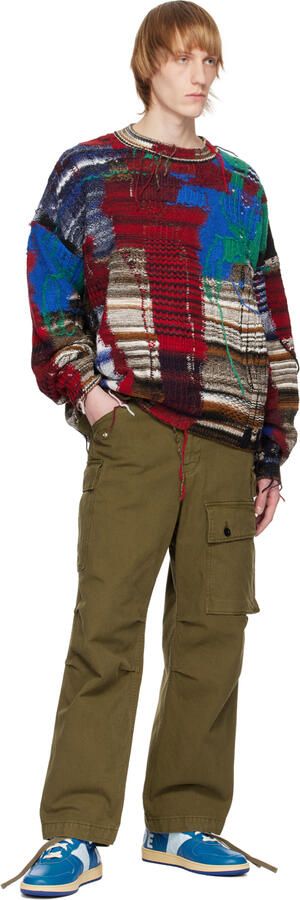 Rhude Blue Rhecess Hi Sneakers - Picture 4