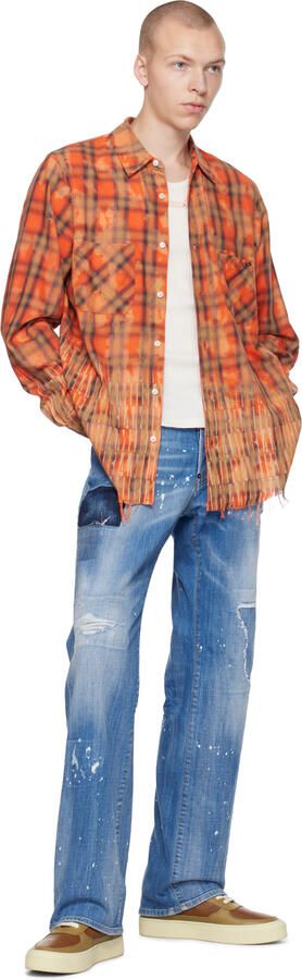 Rhude Khaki & Brown Cabriolets Sneakers - Picture 4