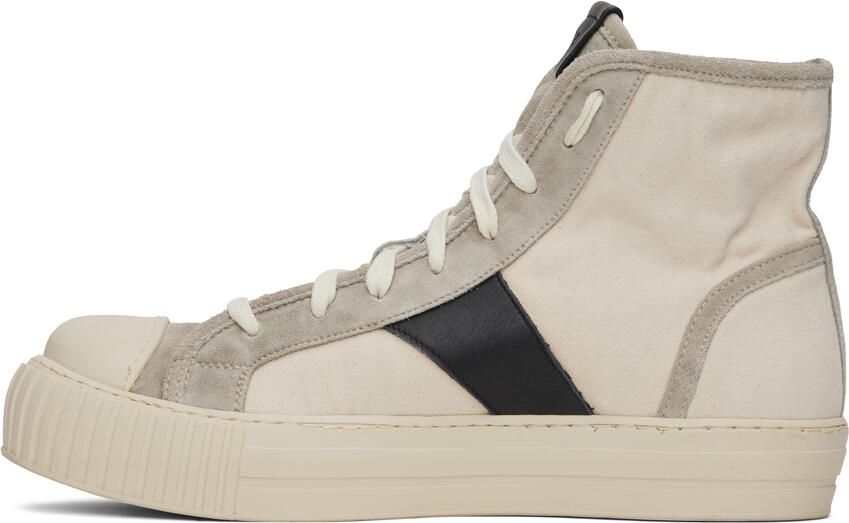 Rhude Off-White & Gray Bel Airs Sneakers - Picture 3