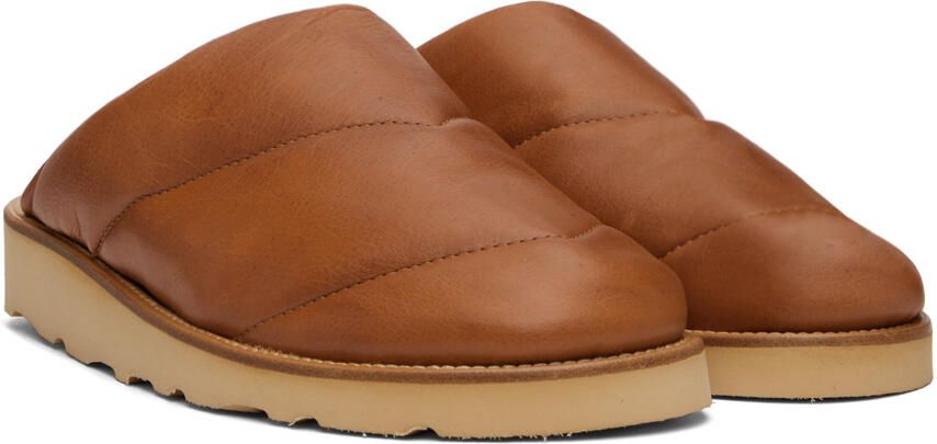 Rhude Tan House Slippers - Picture 2