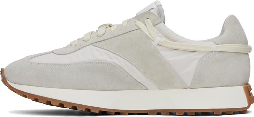Rhude White & Gray Runner Sneakers - Picture 3