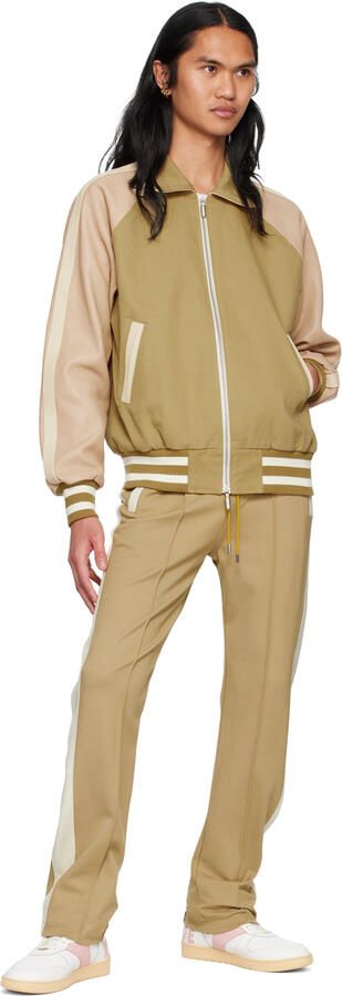 Rhude White & Pink Rhecess Hi Sneakers - Picture 4