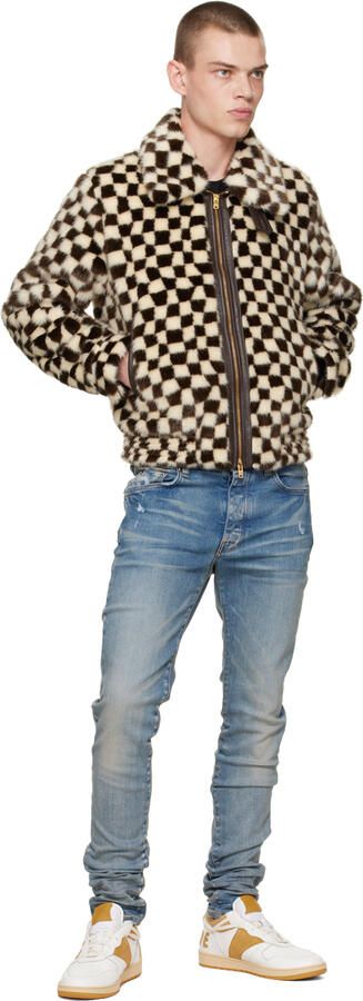 Rhude SSENSE Exclusive White & Black Rhecess Low Sneakers - Picture 6