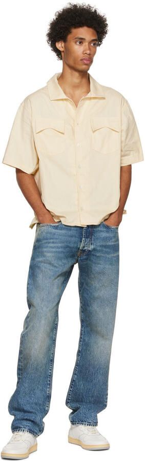 Rhude White Rhecess Low Sneakers - Picture 4