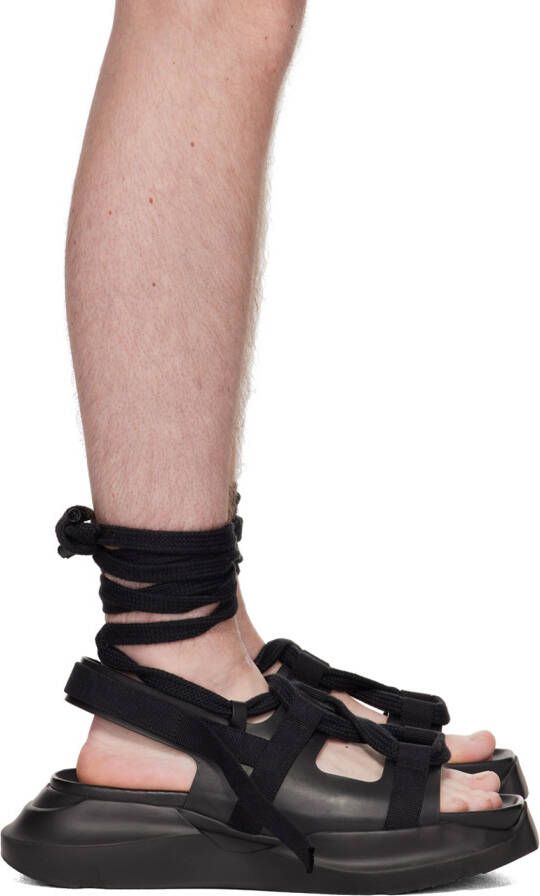 Rick Owens Black Geth Sandals