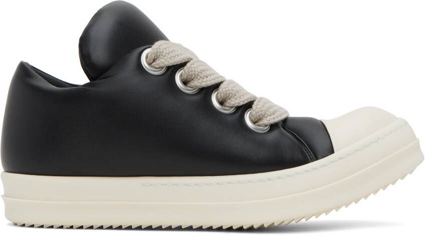 Rick Owens Black Low Sneakers - Picture 5