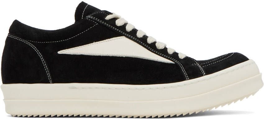 Rick Owens Black Vintage Sneakers - Picture 5