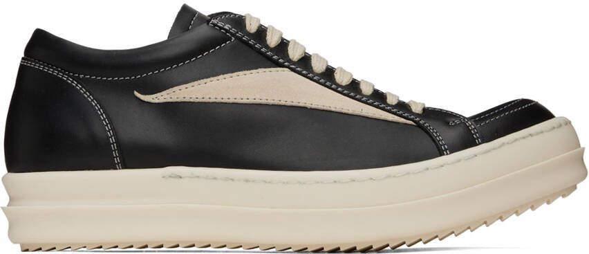 Rick Owens Black Vintage Sneakers - Picture 4