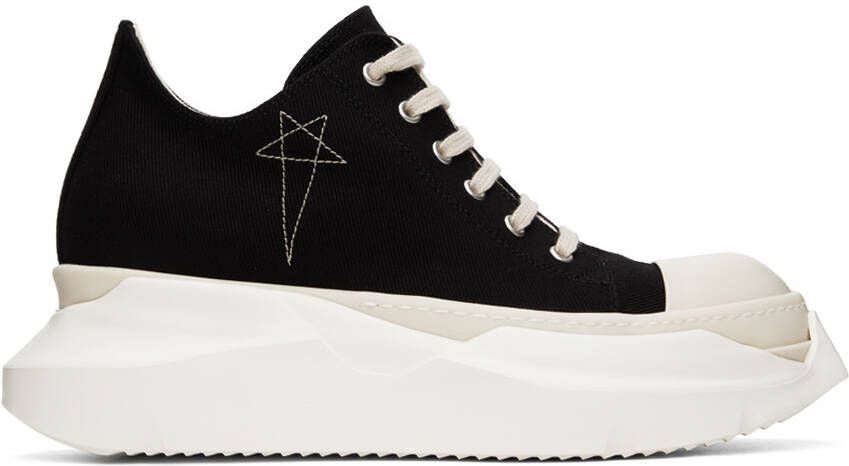 Rick Owens DRKSHDW Black Abstract Sneakers - Picture 5