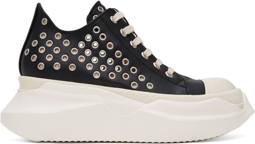 Rick Owens DRKSHDW Black Abstract Sneakers - Picture 5
