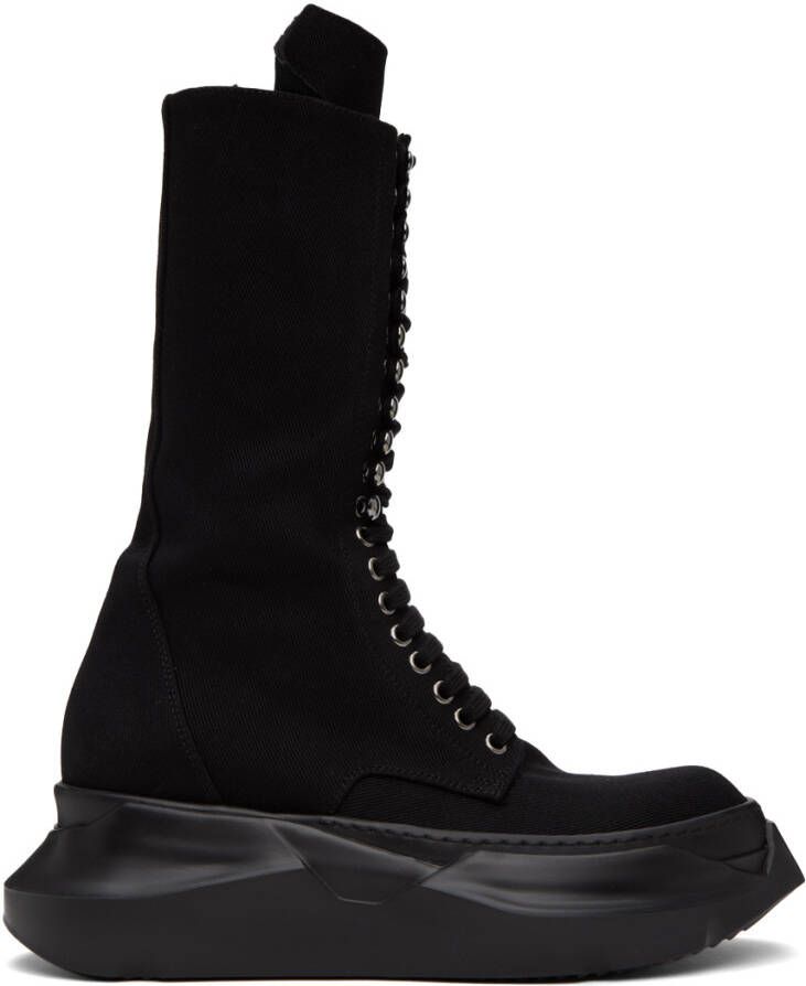 Rick Owens DRKSHDW Black Army Abstract Boots - Picture 3