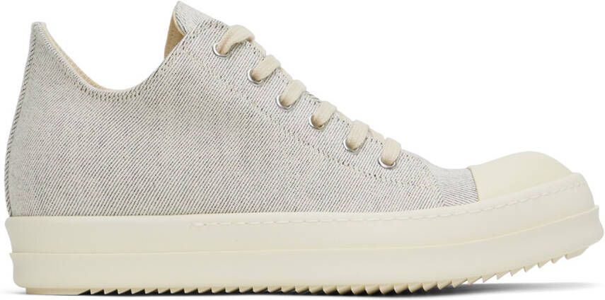 Rick Owens DRKSHDW Black Low Sneakers - Picture 5