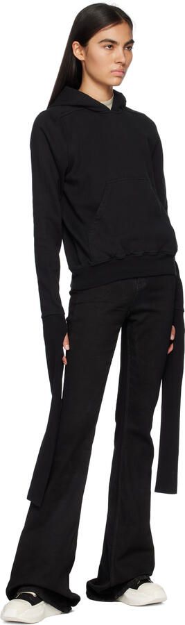 Rick Owens DRKSHDW Black Abstract Sneakers - Picture 4