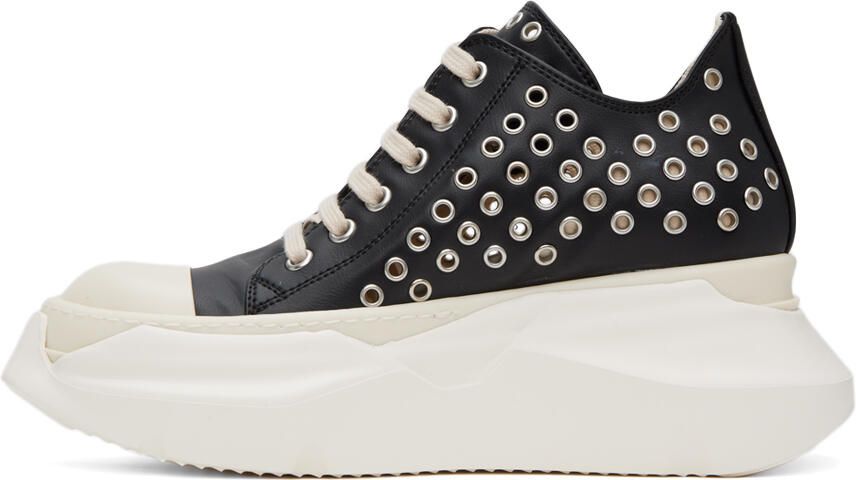 Rick Owens DRKSHDW Black Abstract Sneakers - Picture 3