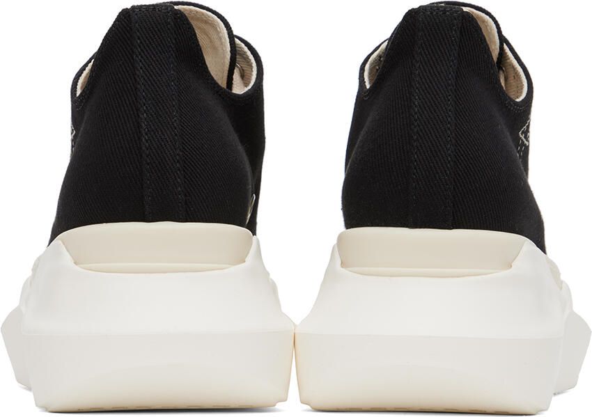 Rick Owens DRKSHDW Black & White Abstract Low Sneakers