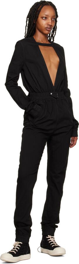 Rick Owens DRKSHDW Black Slashed Sneakers - Picture 4