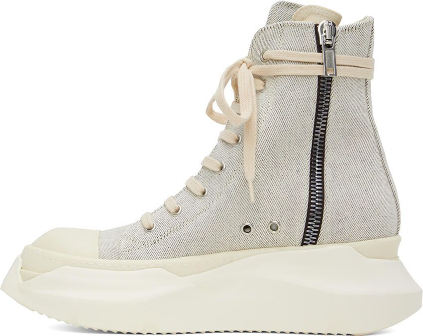 Rick Owens DRKSHDW Gray Abstract Sneakers - Picture 3