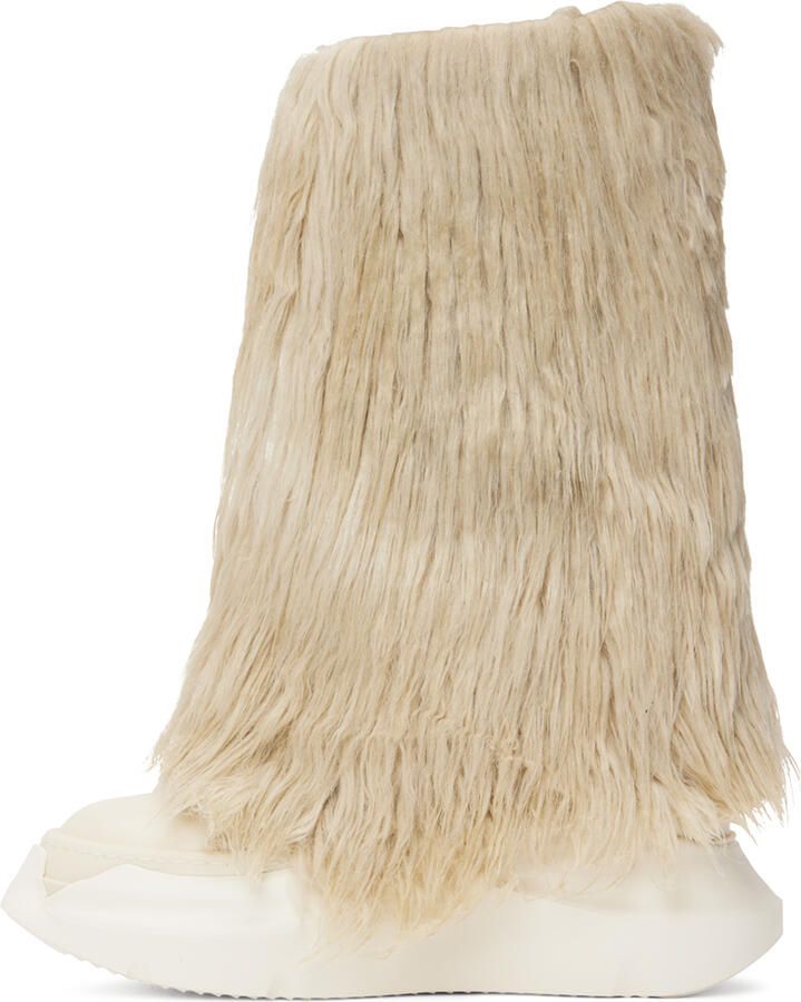 Rick Owens Drkshdw Off-White Strobe Fogachine Boots - Picture 2