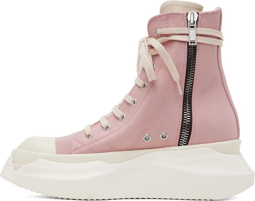 Rick Owens Drkshdw Pink Abstract Sneakers - Picture 3