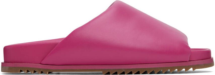 Rick Owens Pink Granolas Slides - Picture 5