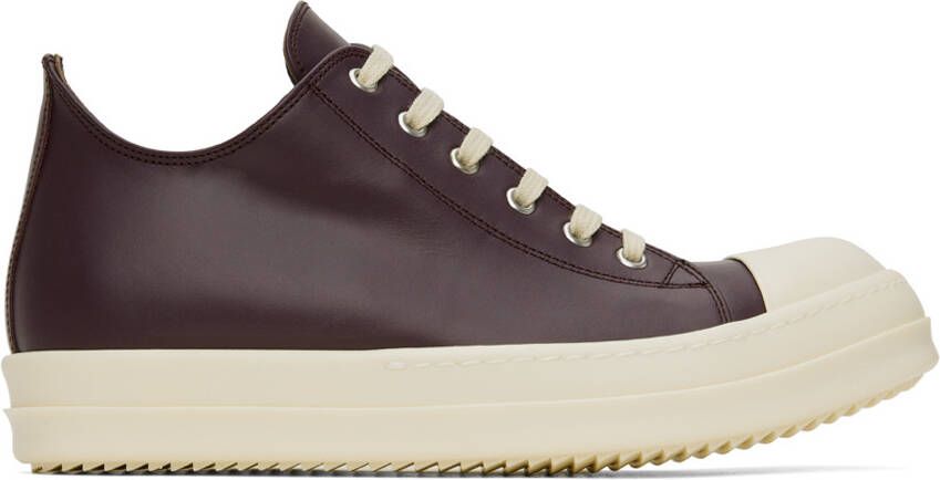 Rick Owens Purple Low Sneakers - Picture 3