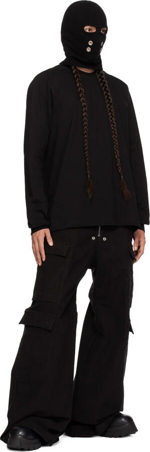 Rick Owens Black Beatle Bozo Tractor Boots - Picture 4