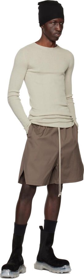 Rick Owens Black Beatle Bozo Tractor Boots - Picture 4