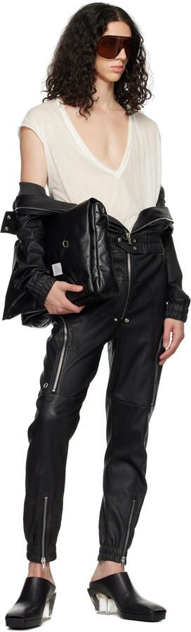 Rick Owens Black Edfu Mules - Picture 4