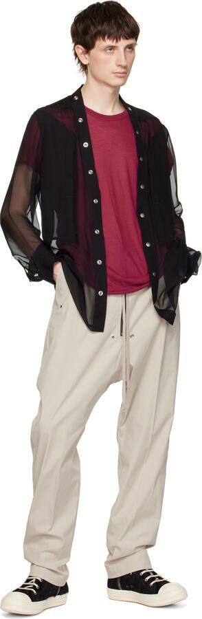 Rick Owens Black Fur Sneakers - Picture 4