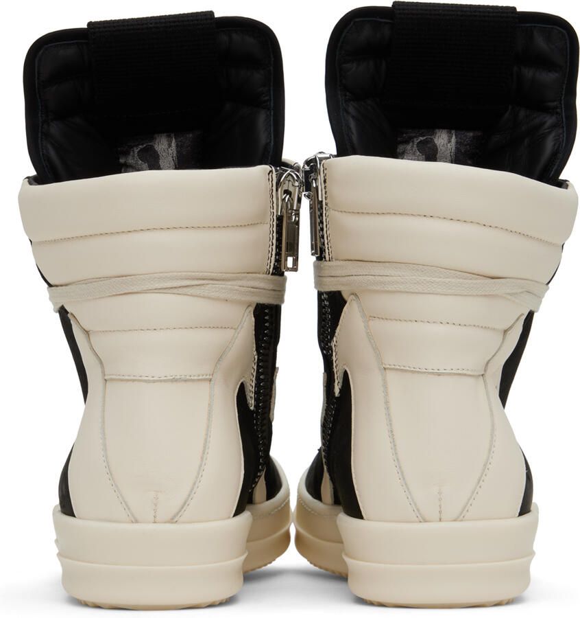 Rick Owens Black Geobasket Sneakers