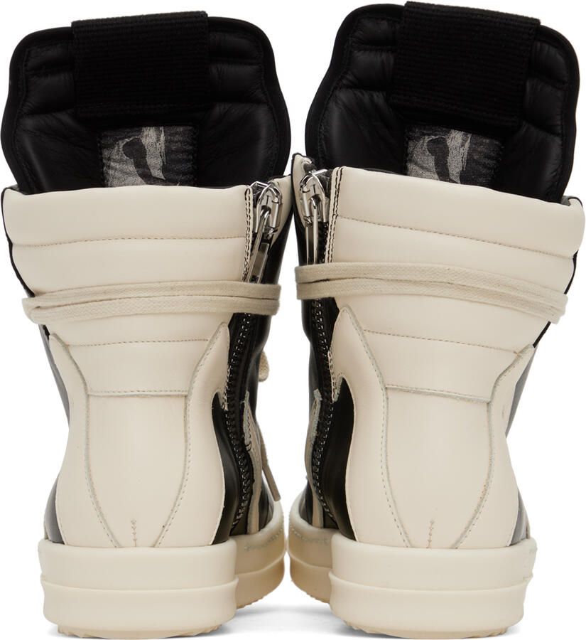 Rick Owens Black Geobasket Sneakers