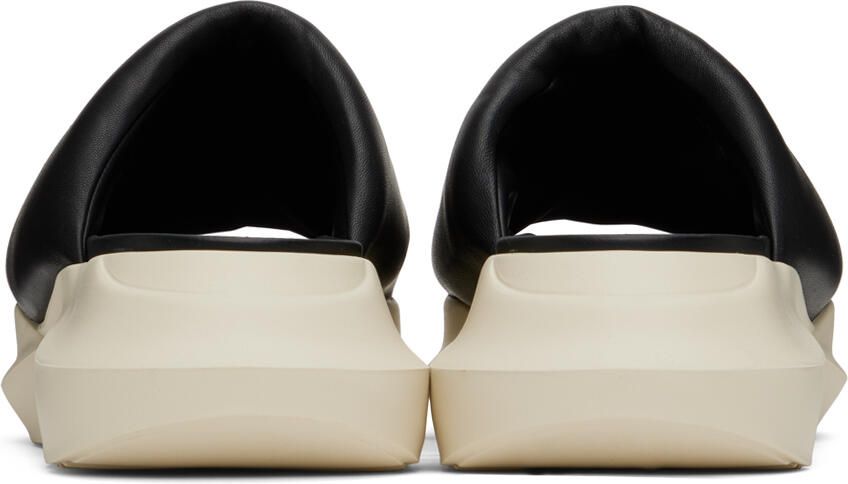 Rick Owens Black Geth Puffer Slides