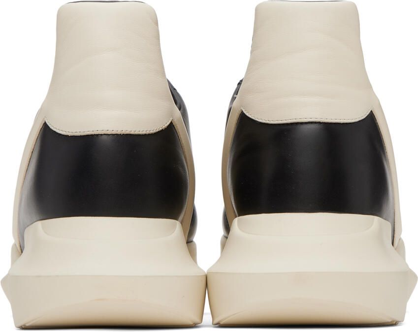 Rick Owens Black Geth Sneakers - Picture 5