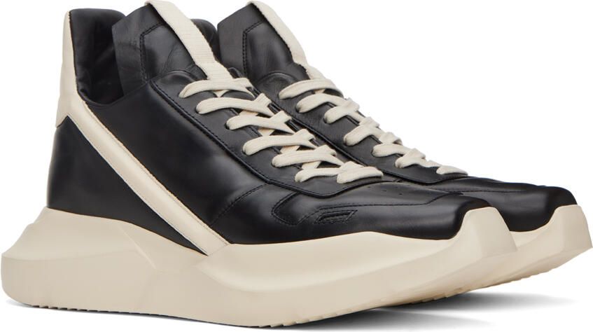 Rick Owens Black Geth Sneakers