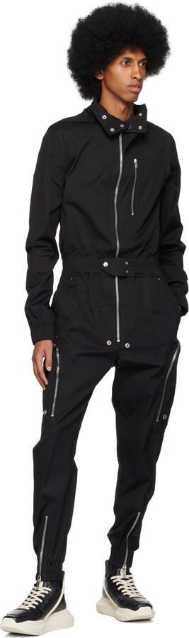 Rick Owens Black Geth Sneakers - Picture 4