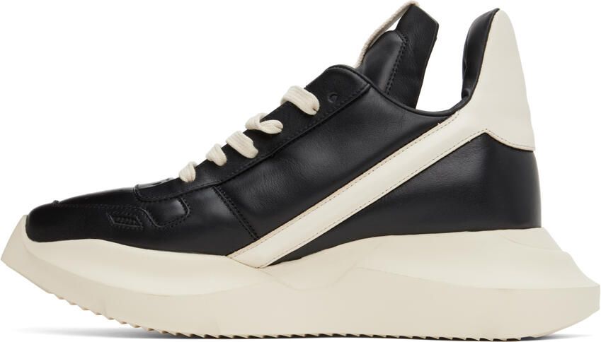 Rick Owens Black Geth Sneakers - Picture 3
