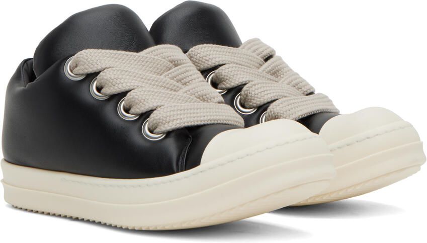 Rick Owens Black Low Sneakers - Picture 2