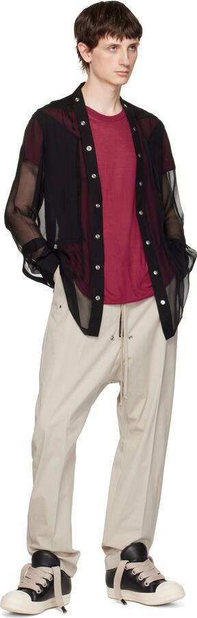 Rick Owens Black Low Sneakers - Picture 4